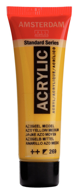 Amsterdam Acryl.Stand. 20ml Azo Yellow Medium