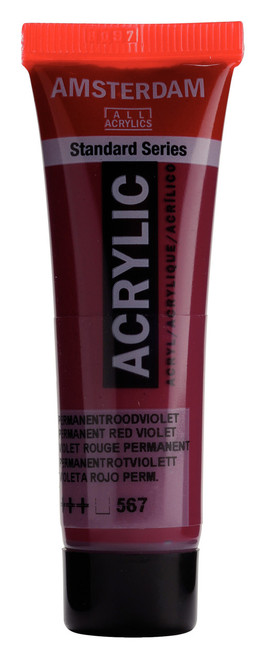 Amsterdam Acryl.Stand. 20ml Permanent Red Violet