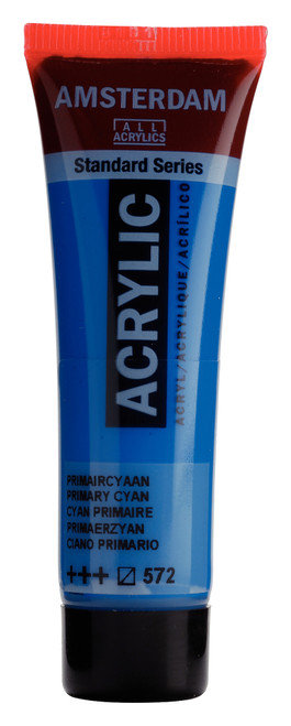 Amsterdam Acryl.Stand. 20ml Primary Cyan