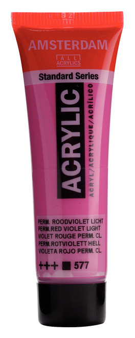 Amsterdam Acryl.Stand. 20ml Permanent Red Violet Light