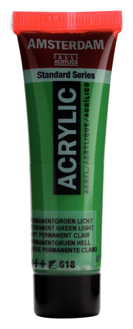 Amsterdam Acryl.Stand. 20ml Permanent Green Light