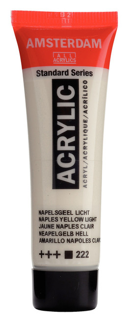 Amsterdam Acryl.Stand. 20ml Naples Yellow Light