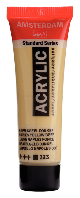 Amsterdam Acryl.Stand. 20ml Naples Yellow Deep