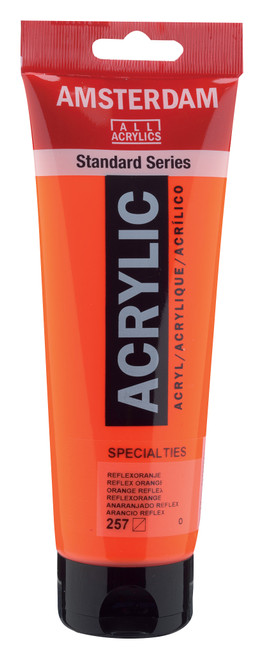 Amsterdam Acryl.Stand. 250ml Reflex Orange