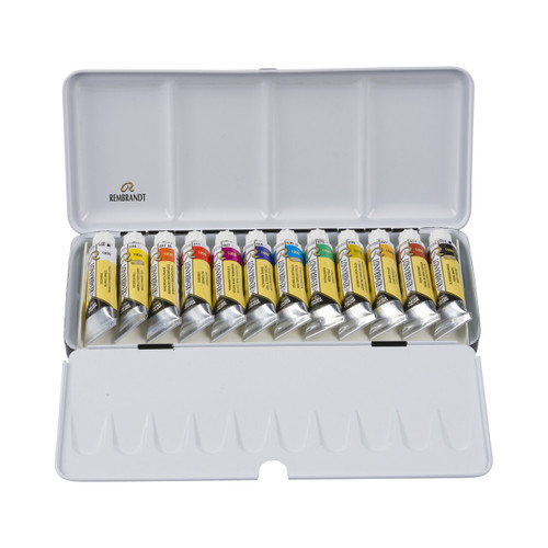 Rembrandt Water Colour set metal 12x10 ml portrait colour
