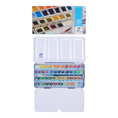 Van Gogh Watercolour set 48 panns General Selection