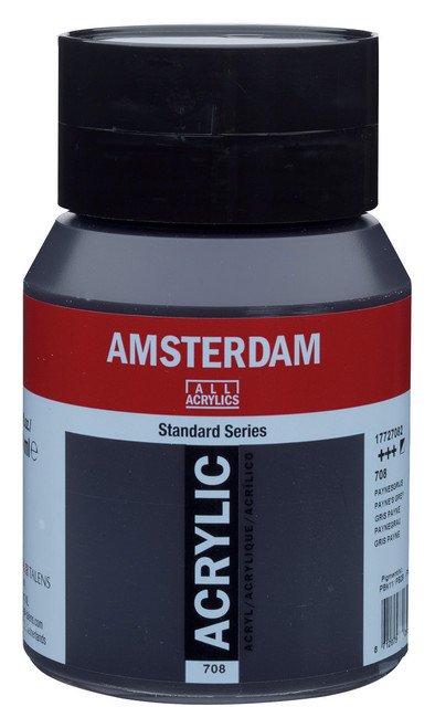 Amsterdam Acryl.Stand. 500ml Payne's Grey
