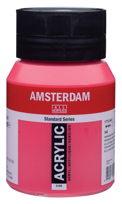 Amsterdam Acryl.Stand. 500ml Permanent Red Purple
