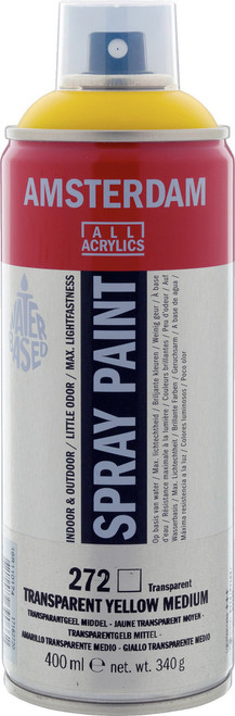 Amsterdam Spray 400ml Transparent Yellow Medium