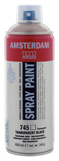 Amsterdam Spray 400ml Transparent Black