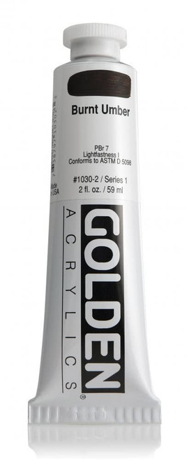 Heavy Body Acrylic 59ml Tube - Burnt Umber I