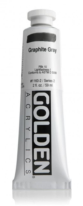 Heavy Body Acrylic 59ml Tube - Graphite Gray II