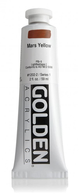 Heavy Body Acrylic 59ml Tube - Mars Yell I