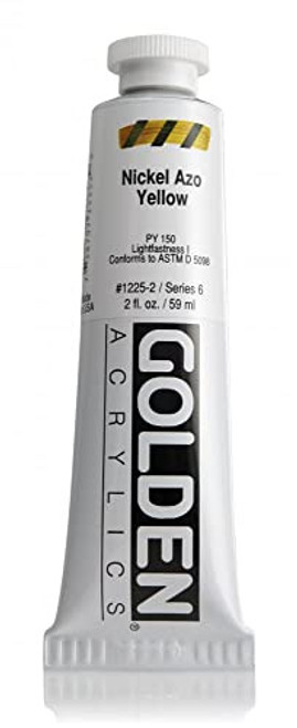 Heavy Body Acrylic 59ml Tube - Nickel Azo Yell VI