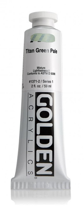 Heavy Body Acrylic 59ml Tube - Titan Green Pale I