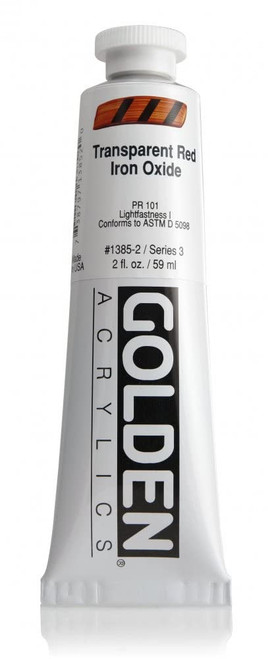 Heavy Body Acrylic 59ml Tube - Trans Red Ir Ox III