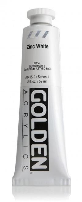 Heavy Body Acrylic 59ml Tube - Zinc White I