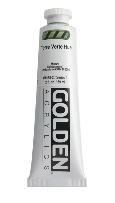 Heavy Body Acrylic 59ml Tube - Terre Verte Hue I