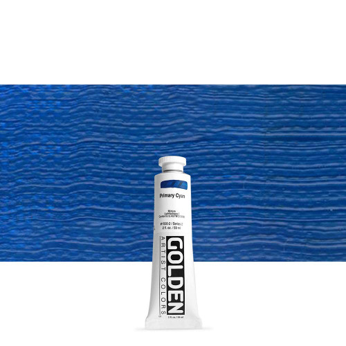 Heavy Body Acrylic 59ml Tube - Primary Cyan II
