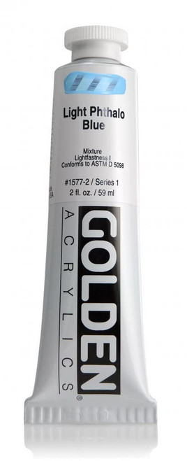 Heavy Body Acrylic 59ml Tube - Light Phthalo Blue I