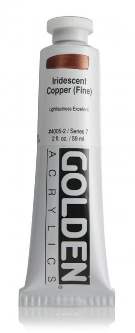 Heavy Body Acrylic 59ml Tube - Irid Copper F VII