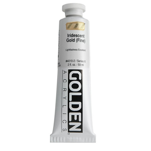 Heavy Body Acrylic 59ml Tube - Irid Gold F VI