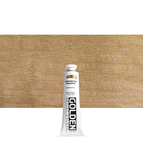 Heavy Body Acrylic 59ml Tube - Irid Gold Dp F VII