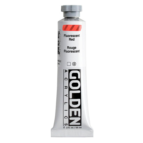 Heavy Body Acrylic 59ml Tube - Fluor Red V
