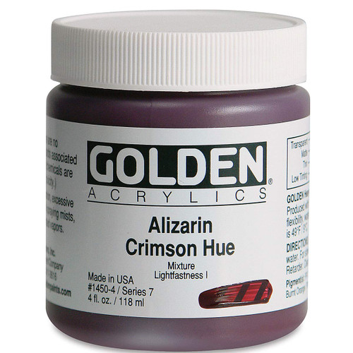Heavy Body Acrylic - 118ml Jar - Alizarin Crimson Hue VII