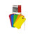 Luggage Tags 120 x 60mm Pack of 10 Assorted Colours