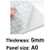 White Foamboard - 5mm A0 (25 sheets) Self Adhesive