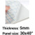 White Foamboard - 5mm 30x40 (25 sheets) Self Adhesive