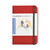 Drawing Journal 3.5 x 5.5 Portrait Vermilion Red