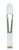 White nylon filbert brush - Size 8