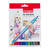 Bruynzeel Creatives Fineliner Brush Pen Set 12 Colours