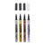 Sakura Pen-Touch Fine Set 4 Gold Silver Copper White