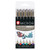 Pigma Micron set, 6x Pigma micron 05 Basic Colours