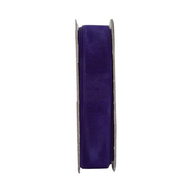 3m Ribbon - Organza - Deep Purple - iartsupplies