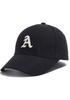 Simple Letter Embroidered Peaked Hat