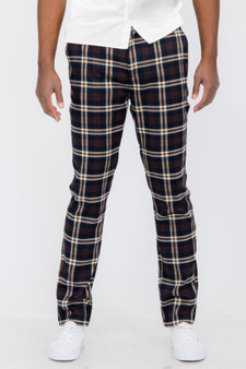 Mens Plaid Trouser Pants​​​