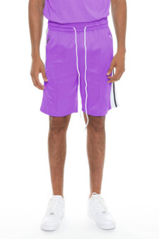 Striped Tape  Shorts 