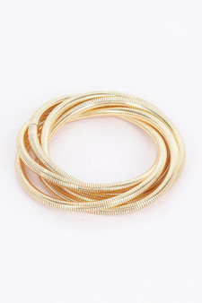 Multi Metal Spring Bracelet​