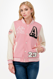 Patch Varsity Bomber Jacket​​