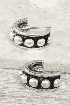 Western Bubble Cuff Earrings