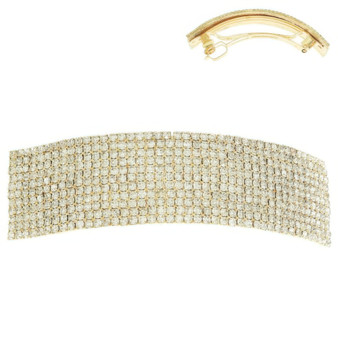 Rhinestone Embellished Hair Barrette Clip​