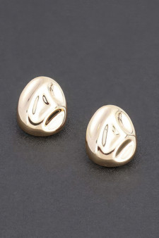 Metal Vintage Stud Earring​​