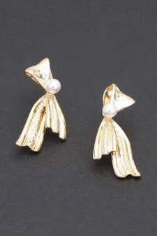 Metal Vintage Stud Earring​