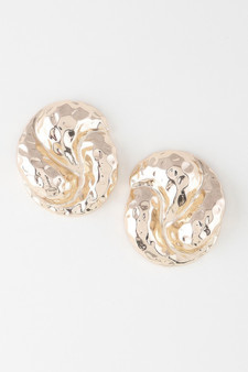 Golden Twist Earrings