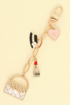 Fashion Theme Bag Charm Chain