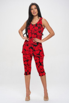 Bns Tank Capri Pants Set​​​​​​​